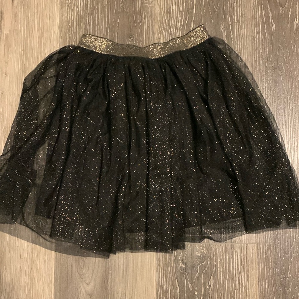 Shinny skirt black🖤